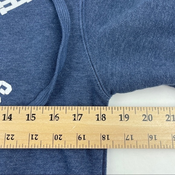 Pro Cube Heavy Weight Hoodie Womens Small Blue Venice Beach Pocket - Picture 5 of 8